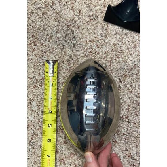 Fun Football Flask + Stainless Steel Drinking Shaker Set - Picture 2 of 3